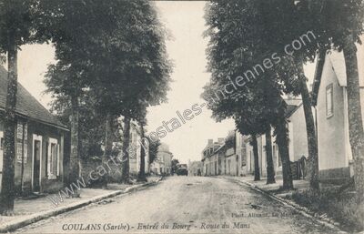 Carte postale ancienne Coulans — Coulans-sur-Gée (Sarthe)