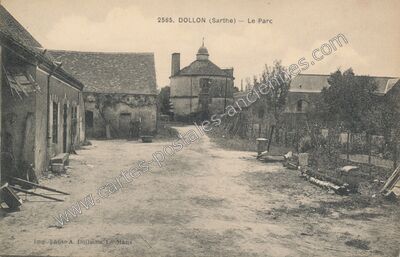 Carte postale ancienne Le Parc — Dollon (Sarthe)
