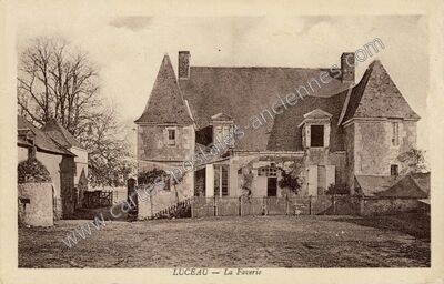 Carte postale ancienne Luceau — Luceau (Sarthe)