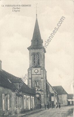 Carte postale ancienne La Fresnaye-sur-Chédouet