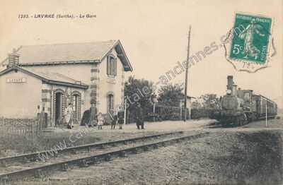 Carte postale ancienne Lavaré