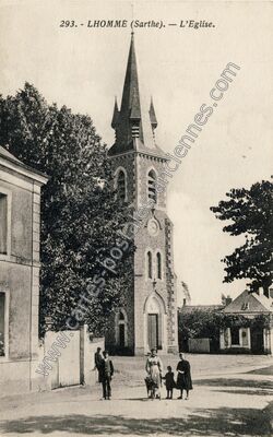 Carte postale ancienne Lhomme