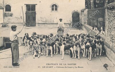 Carte postale ancienne Chateau du Luart — Le Luart (Sarthe)