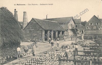 Carte postale ancienne Malicorne-sur-Sarthe