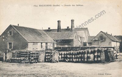 Carte postale ancienne Malicorne — Malicorne-sur-Sarthe (Sarthe)