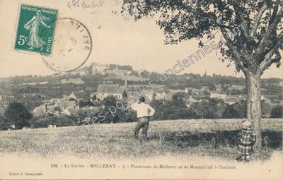 Carte postale ancienne Melleray