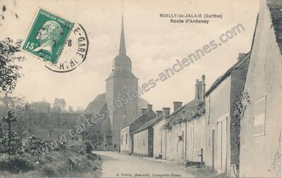 Carte postale ancienne Nuillé-le-Jalais