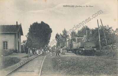 Carte postale ancienne Prévelles