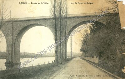 Carte postale ancienne Sable — Sablé-sur-Sarthe (Sarthe)