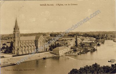 Carte postale ancienne Sable — Sablé-sur-Sarthe (Sarthe)