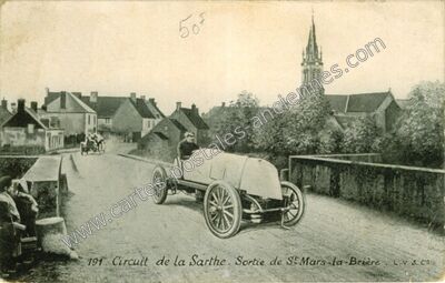 Carte postale ancienne Saint-Mars-la-Brière