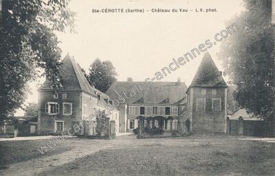 Carte postale ancienne Sainte-Cérotte