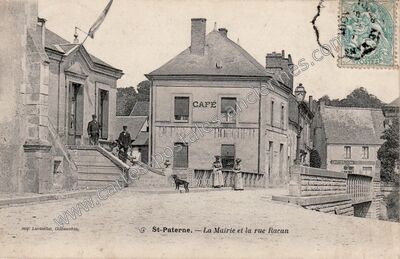 Carte postale ancienne Saint-Paterne