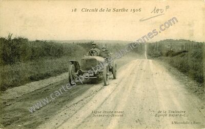 Carte postale ancienne Sceaux-sur-Huisne
