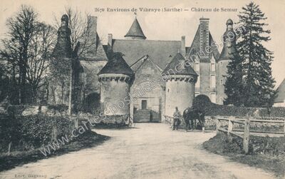 Carte postale ancienne Semur — Semur-en-Vallon (Sarthe)
