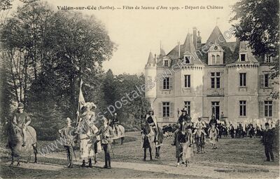 Carte postale ancienne Vallon-sur-Gée