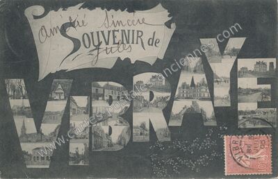 Carte postale ancienne Vibraye — Vibraye (Sarthe)