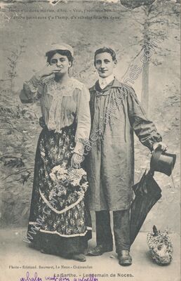 Carte postale ancienne La Sarthe — Non Localisée (Sarthe)