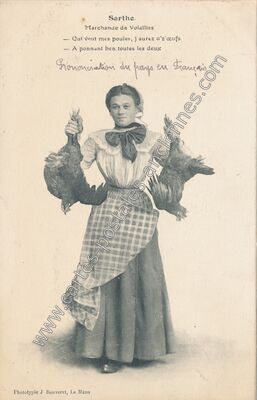 Carte postale ancienne Sarthe — Non Localisée (Sarthe)