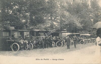 Carte postale ancienne Poillé-sur-Vègre