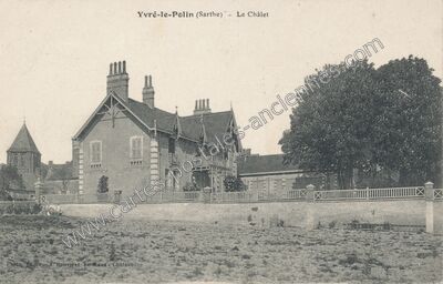 Carte postale ancienne Yvré-le-Pôlin