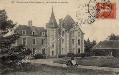Carte postale ancienne Bazouges — Bazouges-sur-le-Loir (Sarthe)