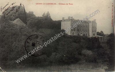 Carte postale ancienne Gesnes-le-Gandelin