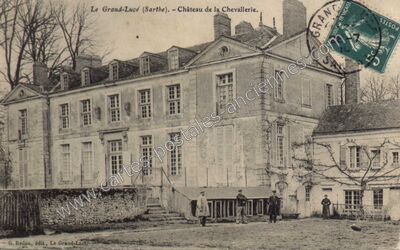 Carte postale ancienne Chateau de la Chevallerie — Le Grand-Lucé (Sarthe)