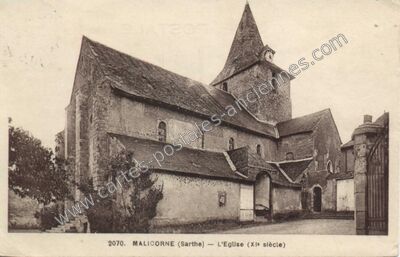 Carte postale ancienne Malicorne — Malicorne-sur-Sarthe (Sarthe)