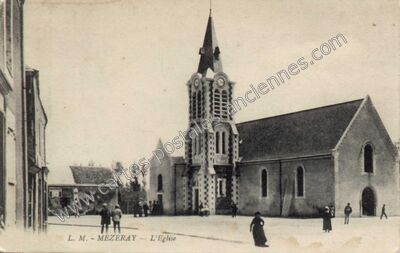 Carte postale ancienne Mézeray