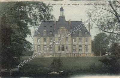 Carte postale ancienne Chateau de Rivesarthe — Noyen-sur-Sarthe (Sarthe)