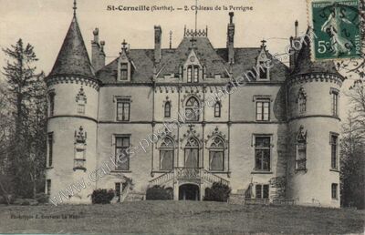 Carte postale ancienne Saint-Corneille