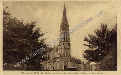 Carte postale ancienne N — Vion (Sarthe)