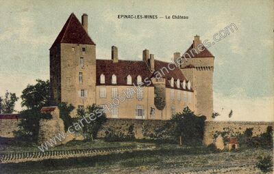 Carte postale ancienne Epinac les Mines ch — Épinac (Saône-et-Loire)