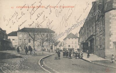 Carte postale ancienne Couches les Mines — Couches (Saône-et-Loire)