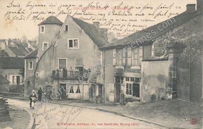 Carte postale ancienne Couches les Mines — Couches (Saône-et-Loire)