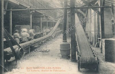 Carte postale ancienne Montchanin les Mines — Montchanin (Saône-et-Loire)