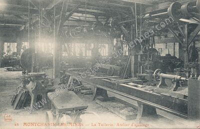 Carte postale ancienne Montchanin les Mines — Montchanin (Saône-et-Loire)