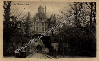 Carte postale ancienne La Champagne — Montmort (Saône-et-Loire)