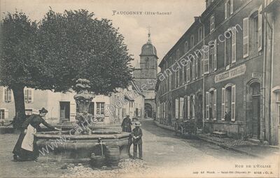 Carte postale ancienne Faucogney — Faucogney-et-la-Mer (Haute-Saône)