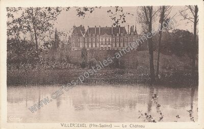 Carte postale ancienne Le Château — Villersexel (Haute-Saône)