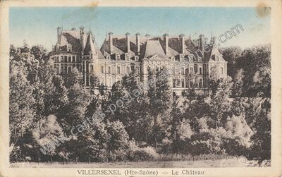 Carte postale ancienne Le Château — Villersexel (Haute-Saône)
