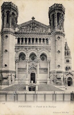 Carte postale ancienne Fourviere — Lyon (Rhône)