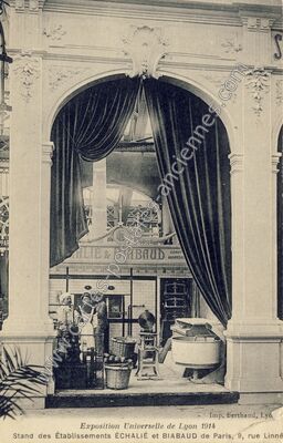 Carte postale ancienne Exposition Universelle de Lyon 1914 — Lyon (Rhône)