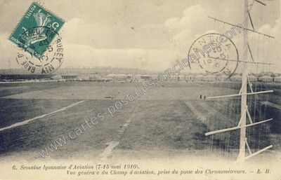Carte postale ancienne Semaine Lyonnaise — Lyon (Rhône)