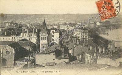 Carte postale ancienne Vaise — Lyon (Rhône)