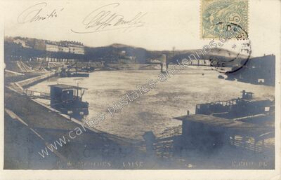 Carte postale ancienne Vaise — Lyon (Rhône)