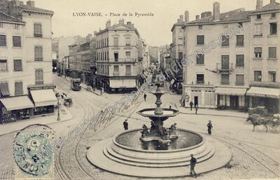 Carte postale ancienne Vaise — Lyon (Rhône)