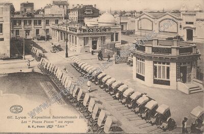 Carte postale ancienne Lyon EI 1914 — Lyon (Rhône)