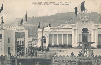 Carte postale ancienne Lyon EI 1914 — Lyon (Rhône)